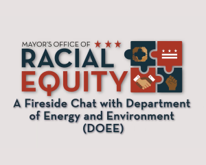 ORE - A fireside chat with the Department of Energy and Environment (DOEE)