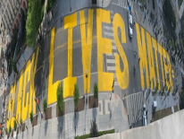 Image of Black Lives Matter Plaza (800 and 900 blocks of 16th streets, NW) Image of Black Lives Matter Plaza (800 and 900 blocks of 16th streets, NW)